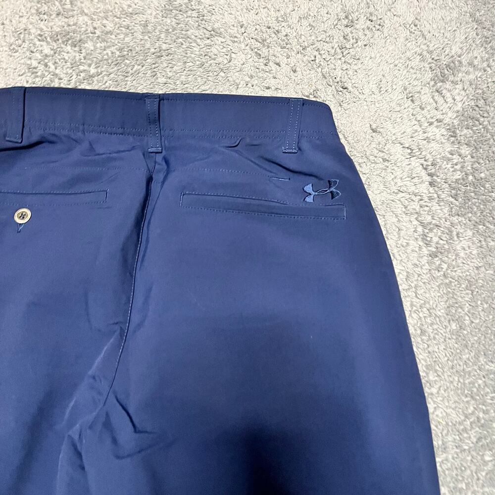 Under Armour Pants Mens 30 x30 Match Play Golf Performance Blue - Picture 3 of 11